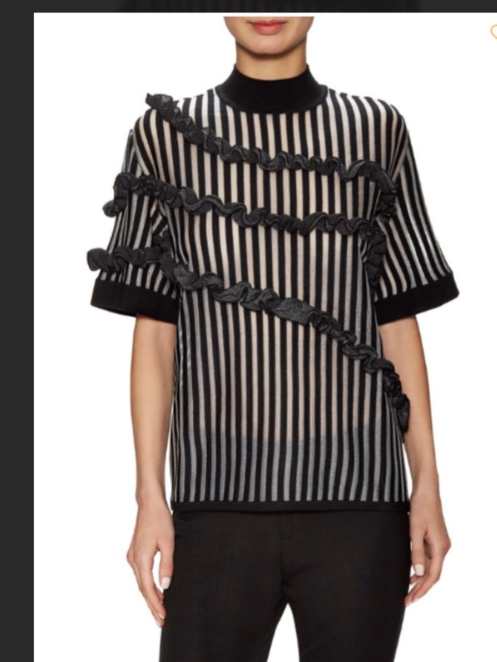 Opening Ceremony Stripped Boxy Tee small